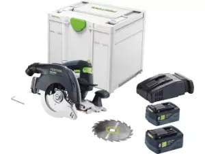 Image of Festool HKC555,0EBI-Plus-SCA 18V 2x5Ah 160mm Circular Saw Kit