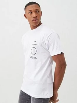 Image of Vans Distortion Type T-Shirt - White