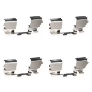 Image of QUICK BRAKE Accessory Kit, disc brake pads 109-1725 OPEL,FIAT,PEUGEOT,Movano Kastenwagen (X70),Movano Bus (X70),Movano Pritsche / Fahrgestell (X70)