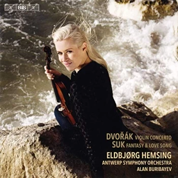 Image of Eldbj&oslash;rg Hemsing - Dvor&aacute;k: Violin Concerto/Suk: Fantasy & Love Song CD
