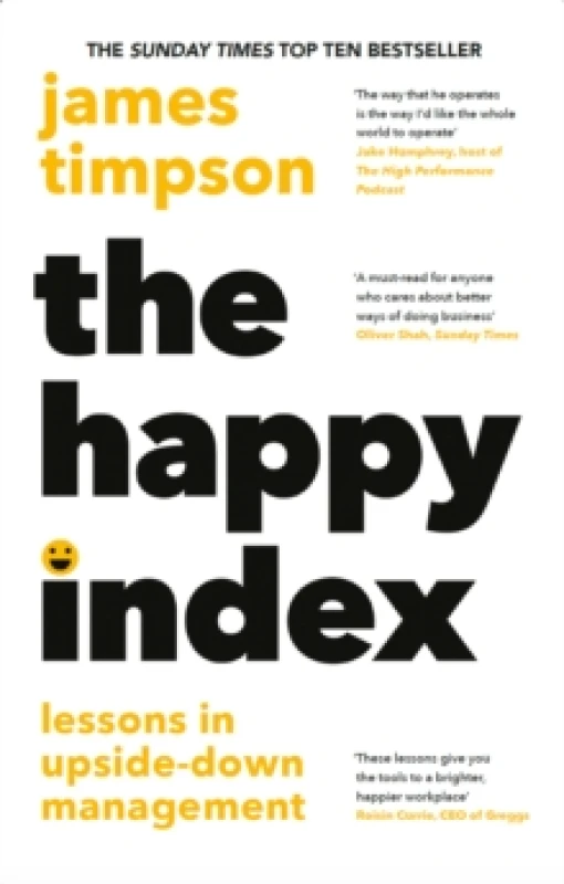 Image of The Happy Index. Hardback. By James Timpson Books