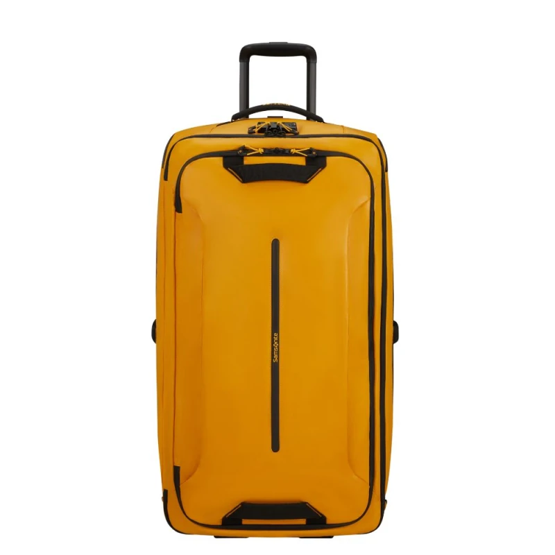 Image of Samsonite 79cm 2 Wheel Duffle - Ecodiver 79cm 2 Wheel Duffle - Ecodiver - 79(h) x 44(w) x 31(d) cm - Yellow - 140884 Yellow
