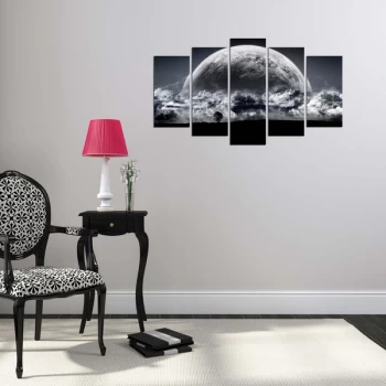 Image of 5PMX-059 Multicolor Decorative MDF Painting (5 Pieces)