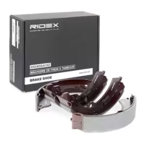 Image of RIDEX Brake Shoes 70B0186 Brake Shoe Set,Brake Lining SUZUKI,Samurai SUV (SJ_),SJ 410 SUV Cabrio (OS),LJ 80 (OL),SJ 413 (OS),SJ 410