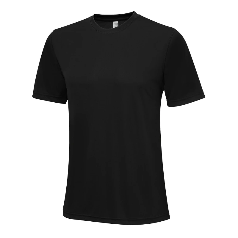 Image of AWDis AWDis Men Just Cool Smooth Short Sleeve T-Shirt in Black Size: X-Small Black XS Male 5057520072104