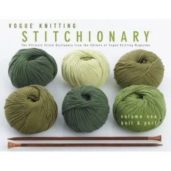Image of Vogue Knitting Stitchionary Book