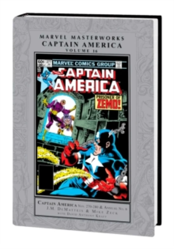 Image of MARVEL MASTERWORKS: CAPTAIN AMERICA VOL. 16 Hardback