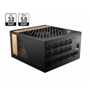 Image of MSI MEG AI1300P PCIE5 power supply unit 1300 W 24-pin ATX ATX Black
