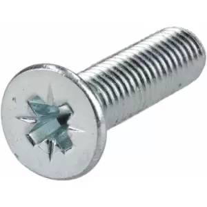 Image of R-tech - 337082 Pozi Countersunk Machine Screws bzp M5 20mm - Pack Of 100