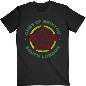 Image of The Clash - Guns of Brixton Unisex Small T-Shirt - Black