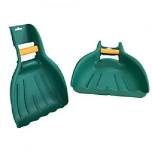 Image of Faithfull Leaf and Rubbish Collector Hand Scoops