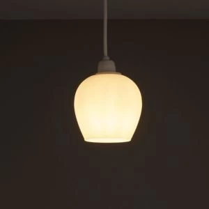 Image of Brandy Opal White Frosted Light Shade D120mm