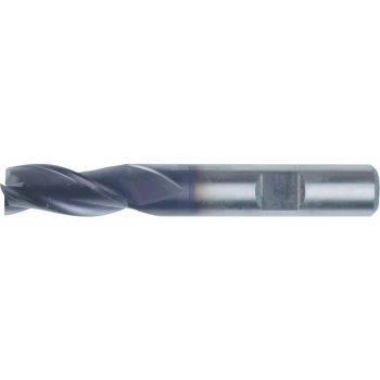 Image of 14.00MM Series 06 HSS-Co 8% 3 Flute Weldon Shank Slot Drills - TiAlN Coated