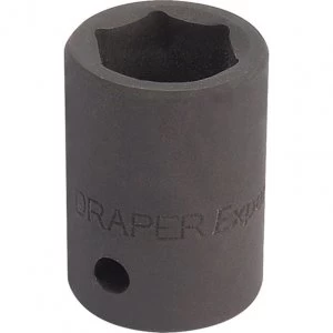Image of Draper Expert 1/2" Drive Hi Torq Hexagon Impact Socket Metric 1/2" 18mm