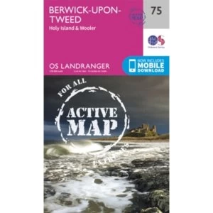 Image of Berwick-Upon-Tweed by Ordnance Survey (Sheet map, folded, 2016)