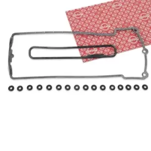Image of ELRING Gasket Set, rocker cover 318.620 BMW,5 Limousine (E39),5 Touring (E39),7 (E38),5 Limousine (E34),7 (E32),5 Touring (E34),8 (E31)