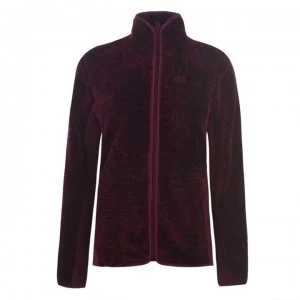 Image of Jack Wolfskin Leaf Fleece Ladies - Burgundy