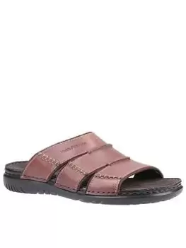 Image of Hush Puppies Hush Puppie Cameron Mule Sandal, Brown, Size 9, Men