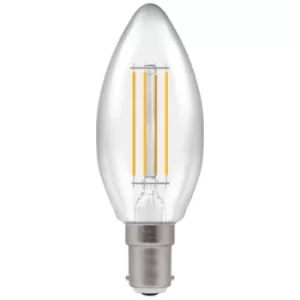 Image of Crompton LED Candle Filament Dimmable Clear 5W 2700K SBC-B15d