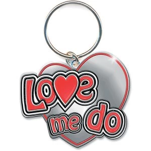 Image of The Beatles - Love Me Do Keychain