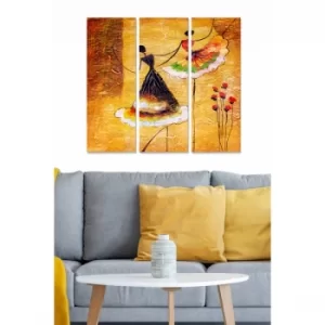 Image of MDF394573966 Multicolor Decorative MDF Painting (3 Pieces)