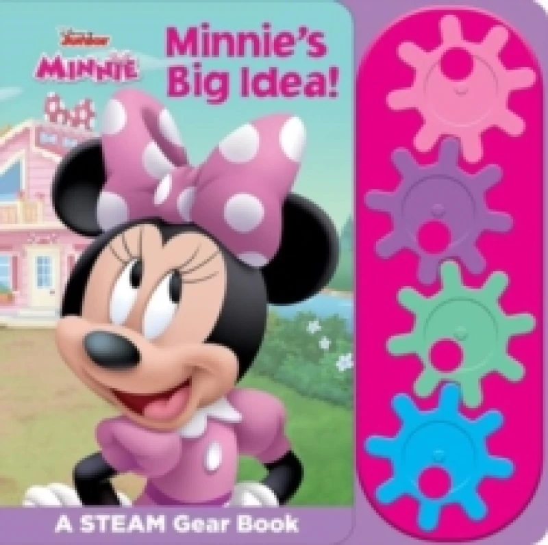 Image of Disney Junior Minnie: Minnie's Big Idea! a Steam Gear Book Board book