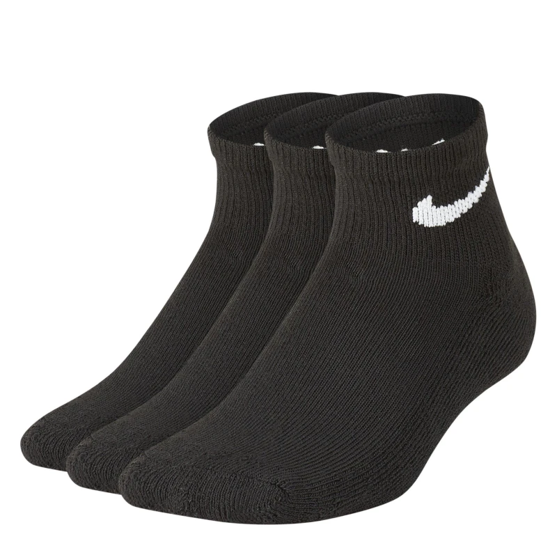 Image of Nike Basic Ankle 3Pk Childs - Black Chd C9-2.5