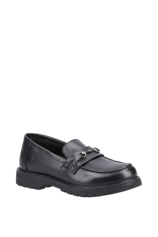 Image of Hush Puppies Lydia Senior Shoe Black