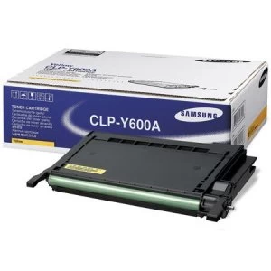Image of Samsung CLP-Y600A Yellow Laser Toner Ink Cartridge