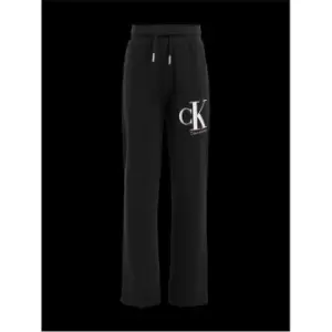 Image of Calvin Klein Jeans Clr Reveal Monogram Sweatpants - Black