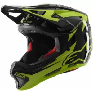 Image of Alpinestars Missile Tech Airlift - Ce En 2020: Glossy Black/Fluo Yellow L Ap88010201515L