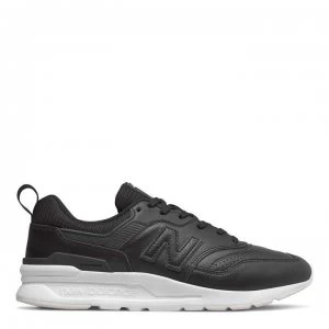 Image of New Balance 997H Leather Trainers - Black/White
