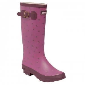 Image of Regatta Lady Fairweather II Wellies - Violet/RseBl