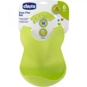 Image of Chicco Bibs baby bib 6m+ Green 1 pc