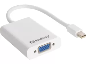Image of Sandberg Adapter MiniDP>VGA+Audio
