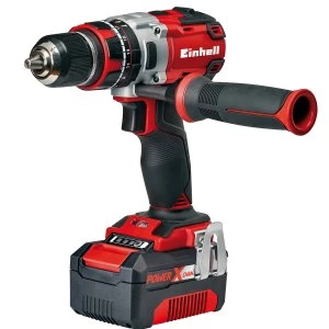 Image of Einhell Power-X-Charge 18V Cordless Brushless Hammer Drill with 1 x 4.0AH Li-Ion Battery and Carry Bag