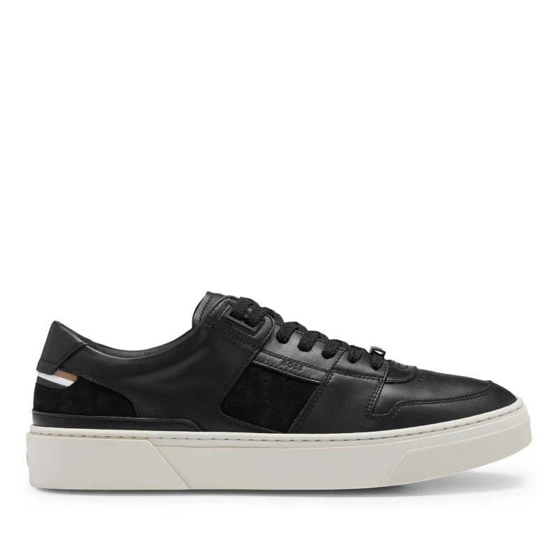 Image of Boss Gary Tennis Trainers Black male UK 5