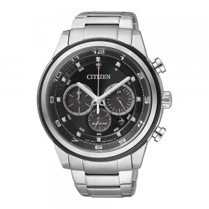 Image of Citizen Eco-Drive Mens Stainless Steel Chronograph Watch CA4034-50E