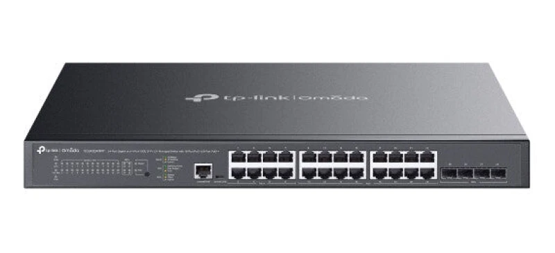 Image of TP Link Omada 24-Port Gigabit and 4-Port 10GE SG3428XMPP