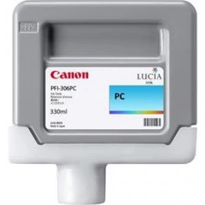 Image of Canon PFI306 Photo Cyan Ink Tank
