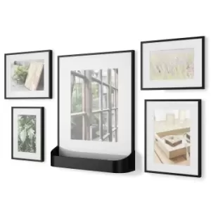 Image of Umbra Matinee Gallery Frames (Set of 5) - Black