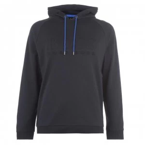Image of Hugo Boss Heritage Pullover Hoodie Navy 403 Men