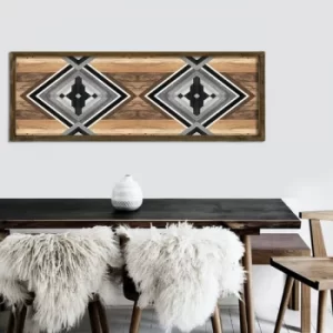 Image of TAH066 Multicolor Decorative Framed MDF Painting