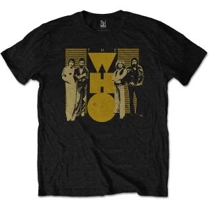 Image of The Who - Yellow Unisex Medium T-Shirt - Black