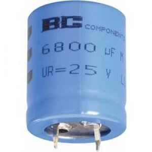Image of Electrolytic capacitor Snap in 10 mm 10000 uF 40