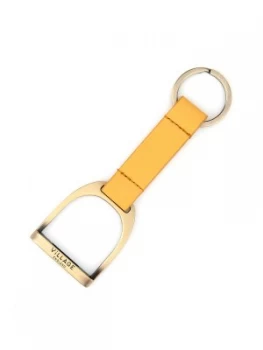 Image of Village England Kintbury Keyring Yellow