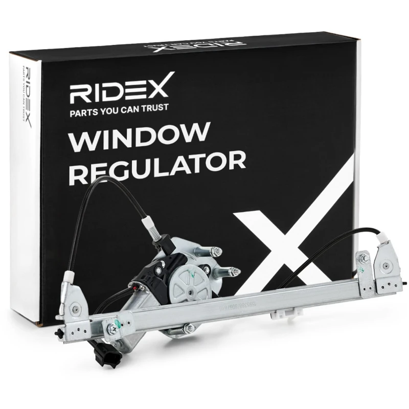 Image of RIDEX 1561W0192 Window regulator Right, Operating Mode: Electric, with electric motor Window Winder (1561)