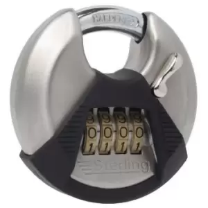 Image of CPL170 Combination Discus Padlock 70mm - Sterling