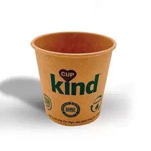 Image of Cup Kind 4oz Paper Hot Cup FSC Mix 20x50 Pack of 1000 CKPF04SW AS30482