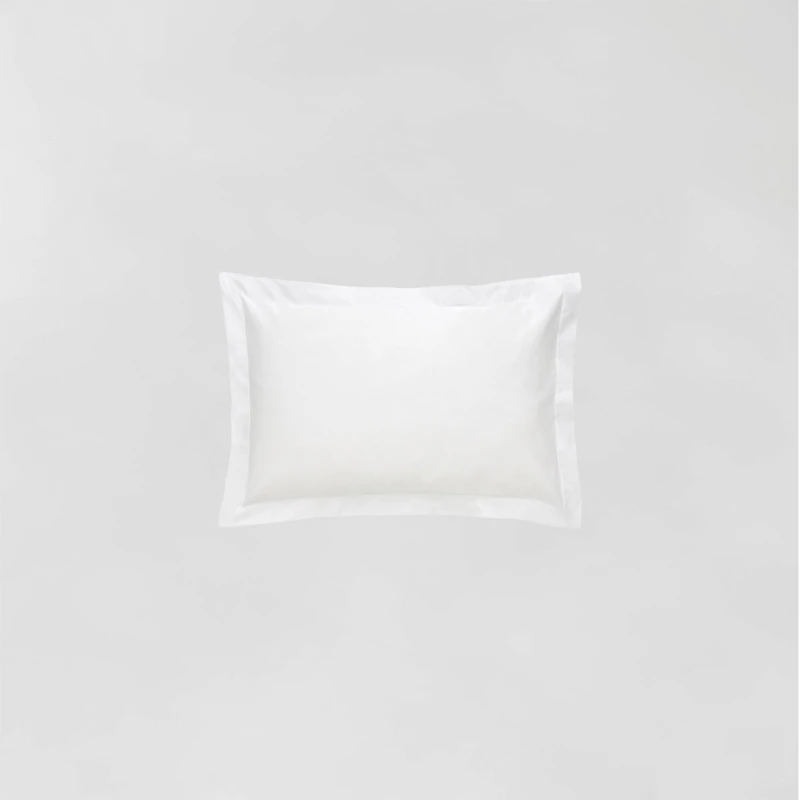 Image of Sheridan 500TC Cotton Sateen Tailored Pillowcase Pair White unisex One Size